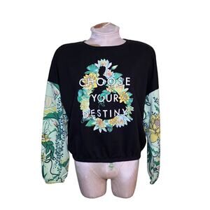 Disney The Princess and The‎ Frog Tiana Choose Your Destiny Sweatershirt Top M